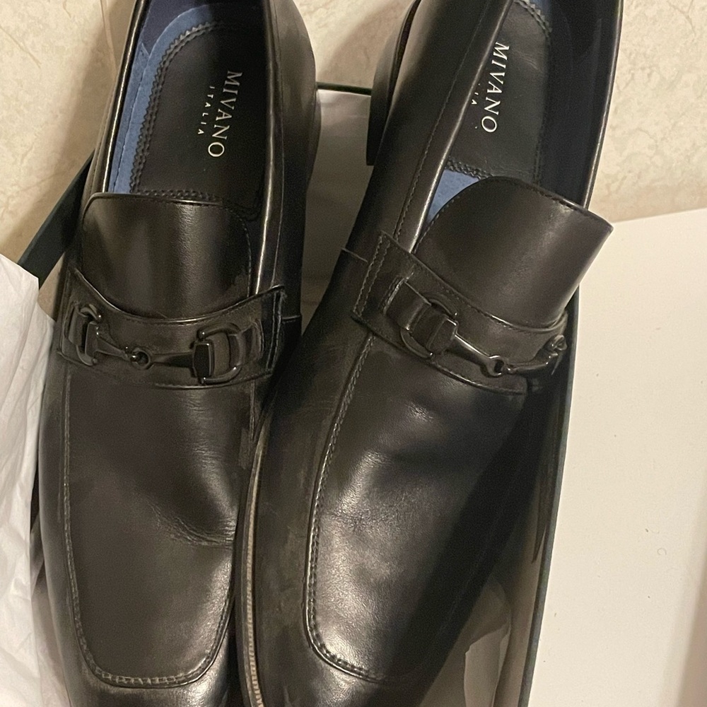 Mivano black men’s dress shoe Size 11D
